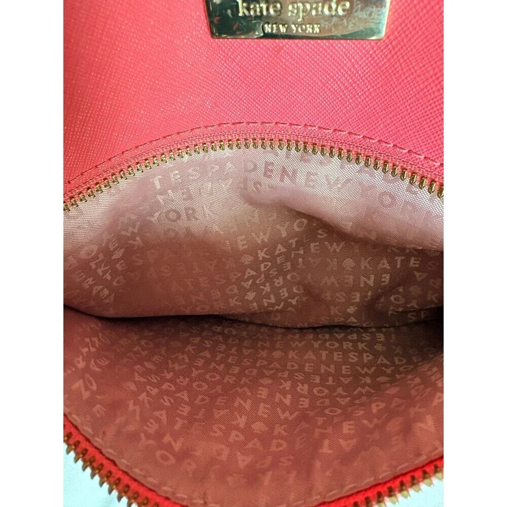 Pre owned Kate Spade Laurel Way Rima Saffiano leather crossbody bag MSRP $229